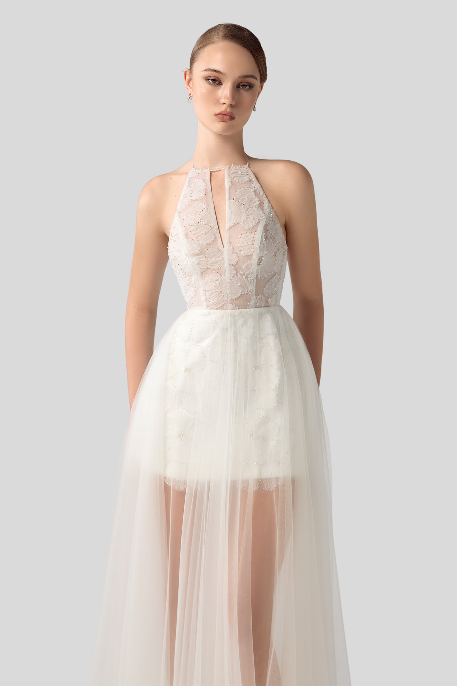 Belle Applique Maxi Dress