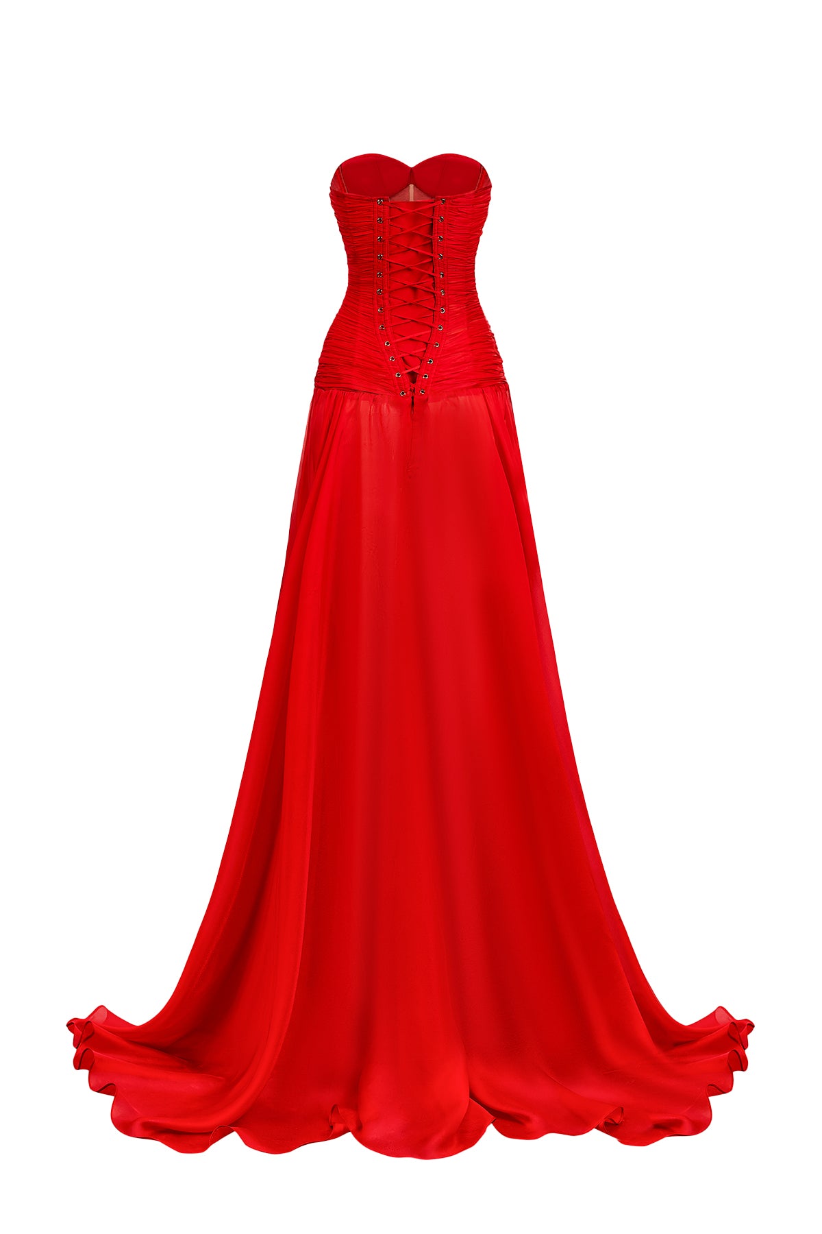 Asha Ruched Maxi Dress