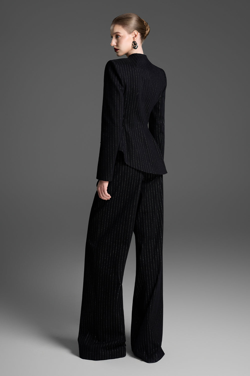 Amara Straight Tweed Pants