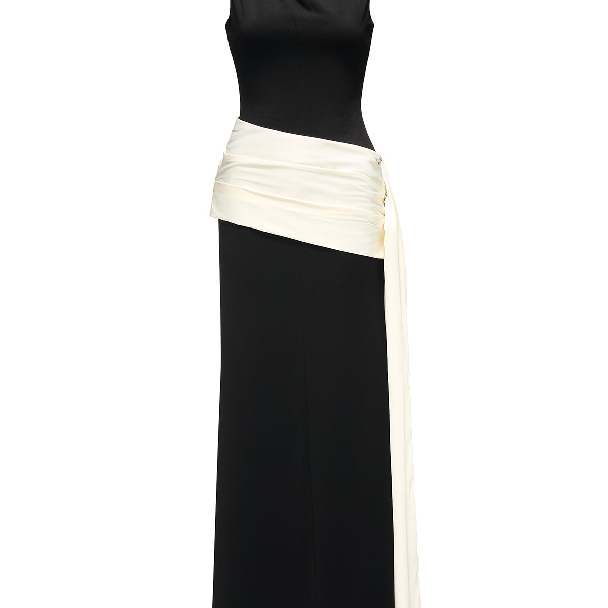 Themis Draped Maxi Dress