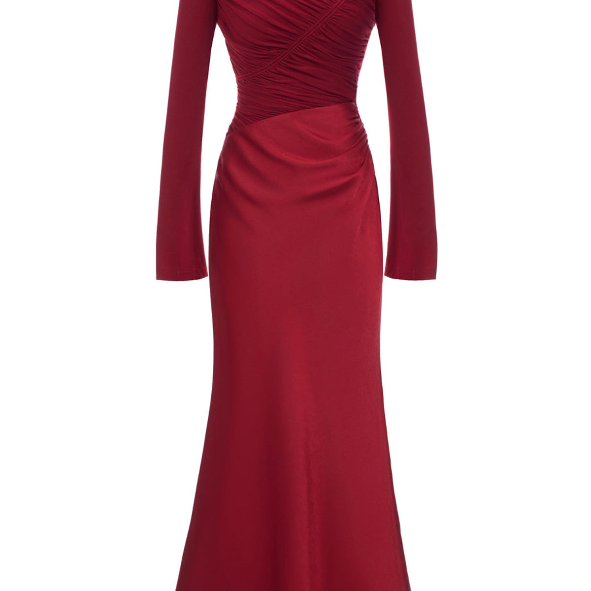 Phoenix Off-Shoulder Draped Maxi Dress