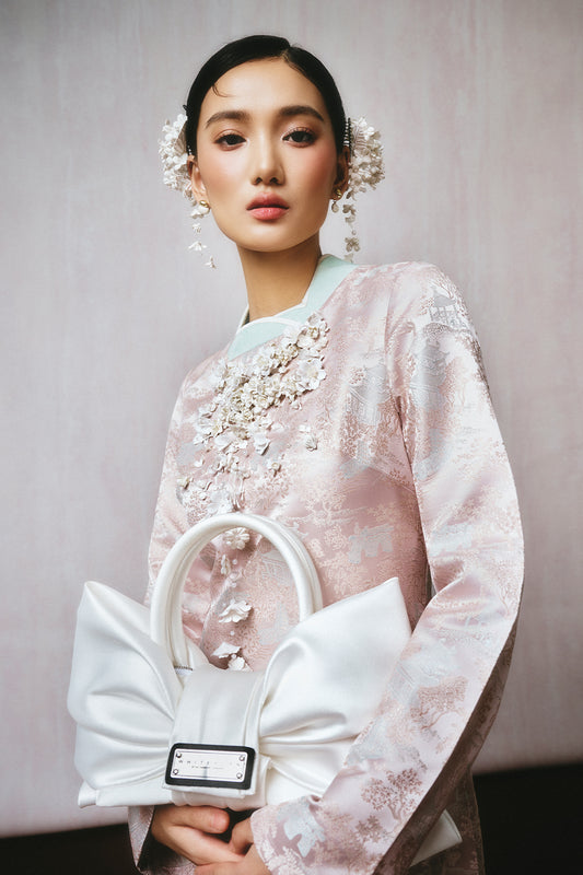 Tinh Uyen Mandarin Brocade Ao Dai