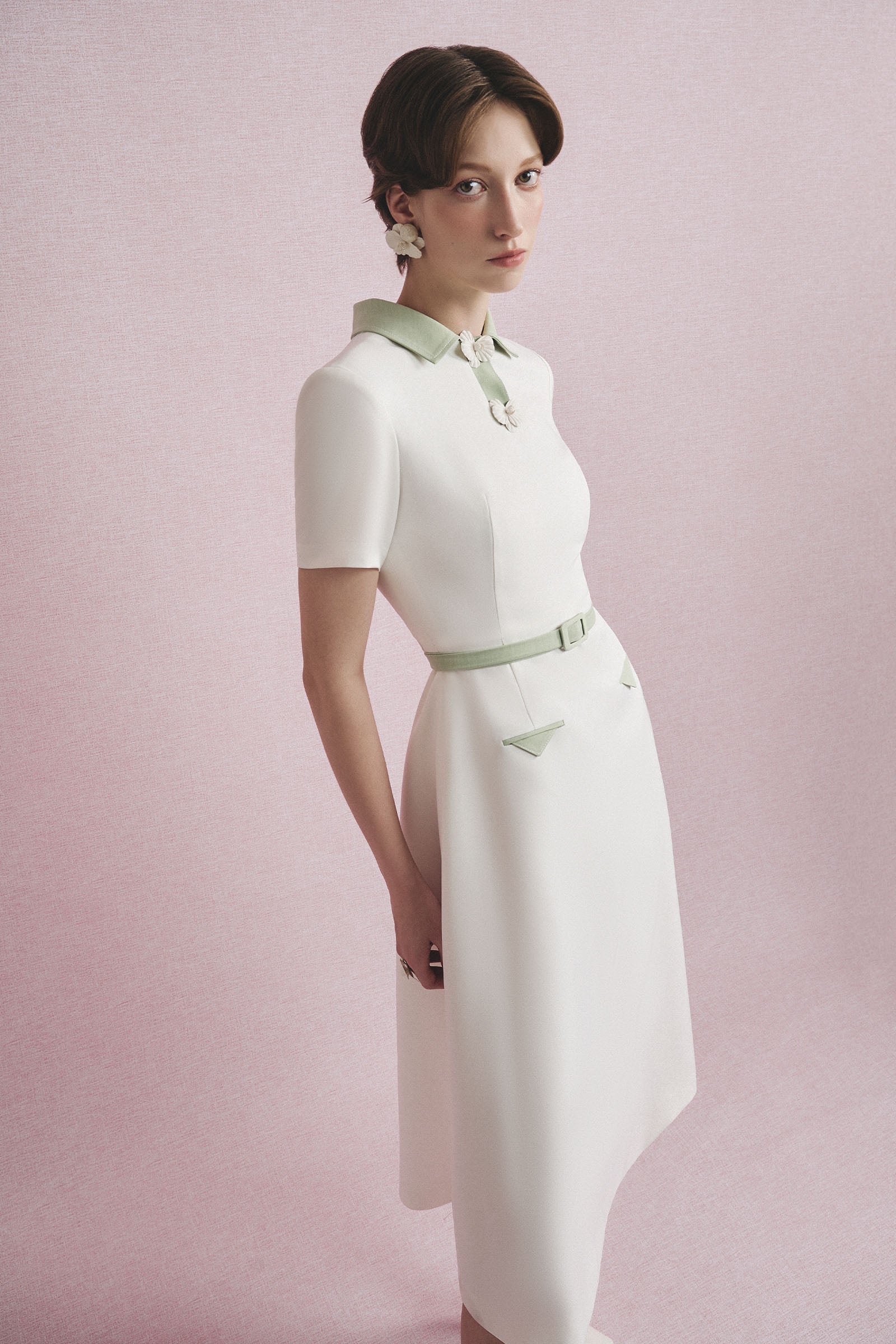 Pocca A-line Midi Dress