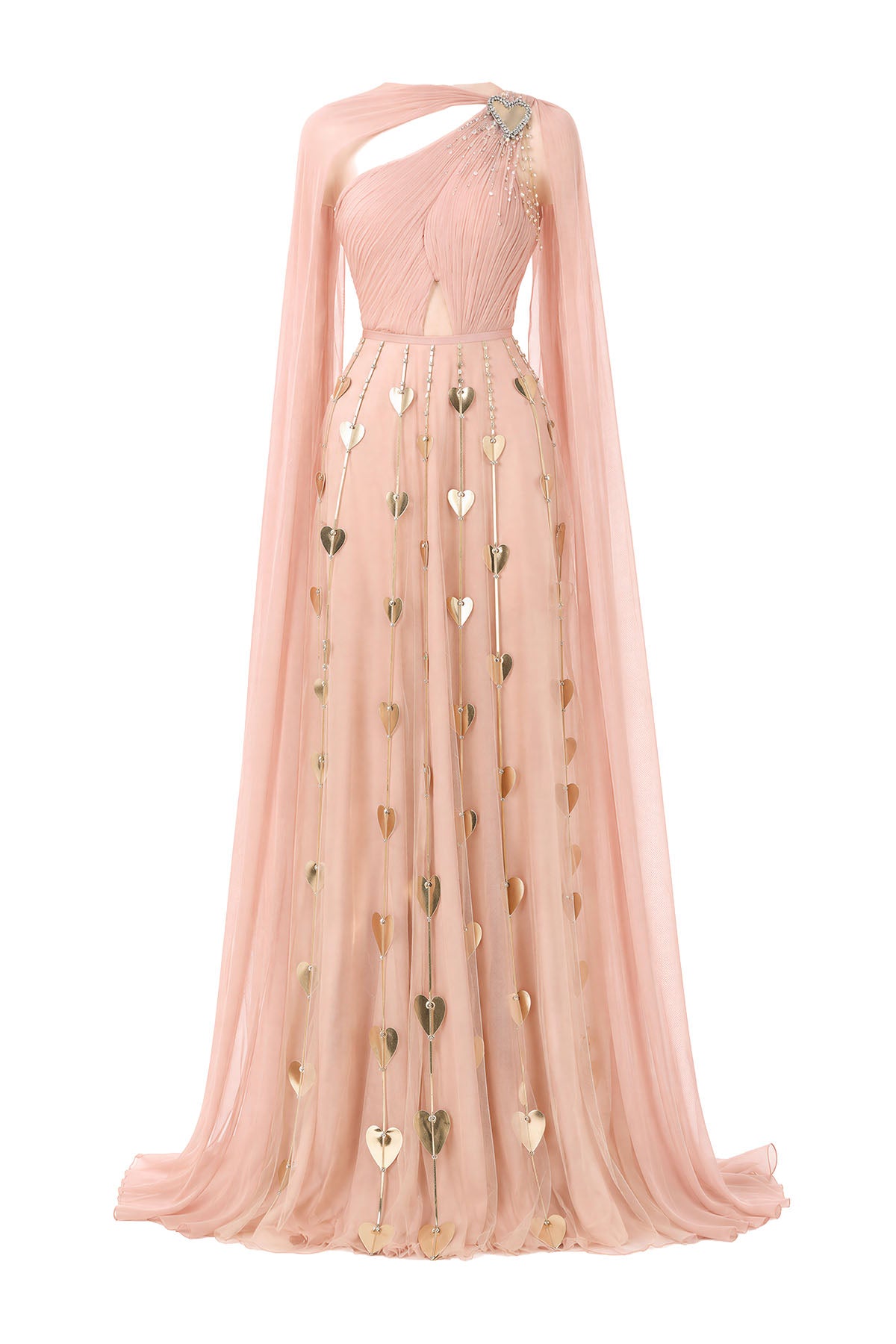 Orla Asymmetric Neck Maxi Dress