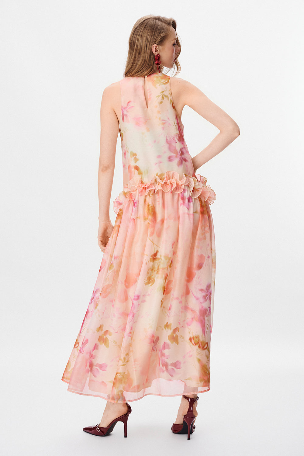 Mireya Ruffle Maxi Dress