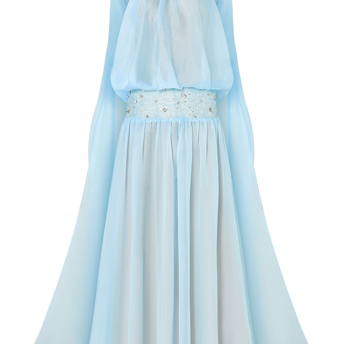 Aster Blouson Maxi Dress
