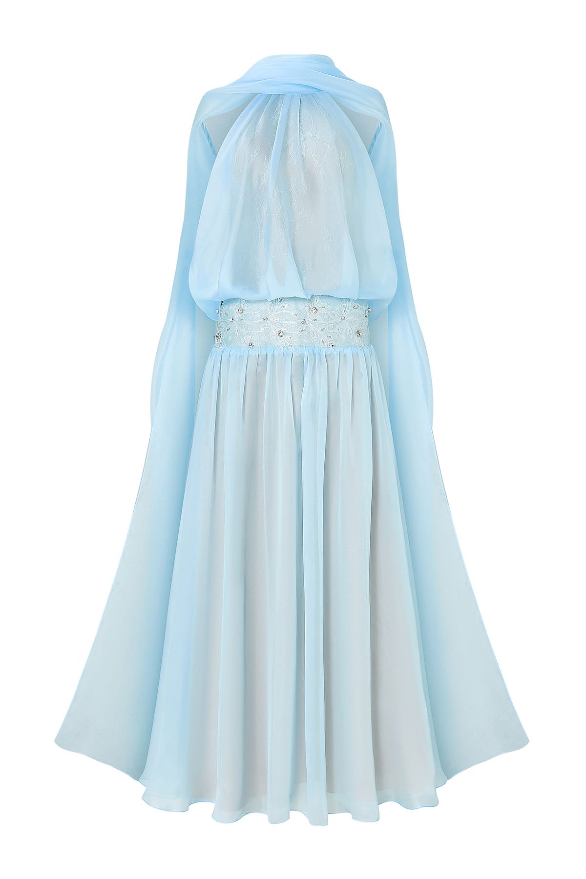 Aster Blouson Maxi Dress