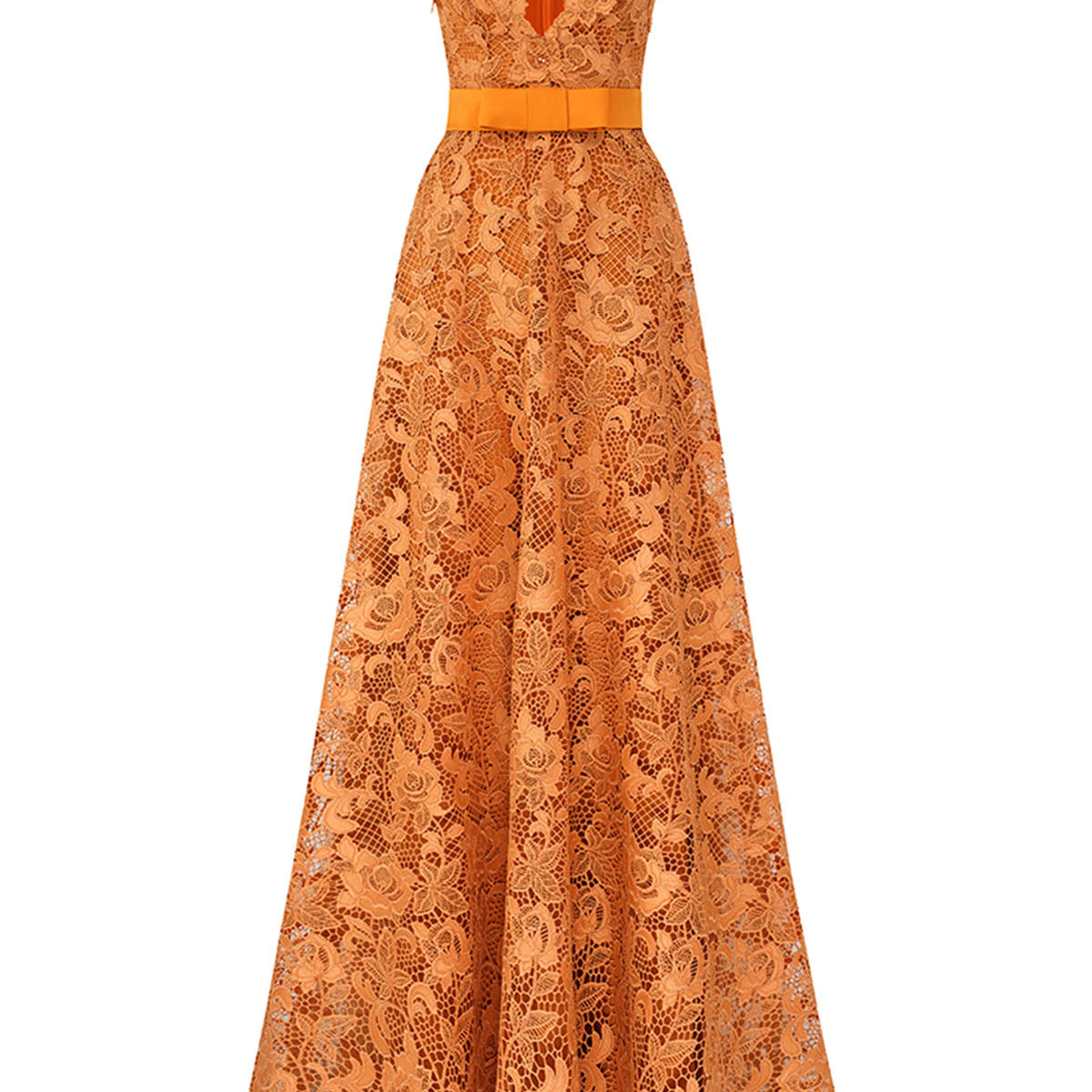 Solène V-Neck Maxi Dress