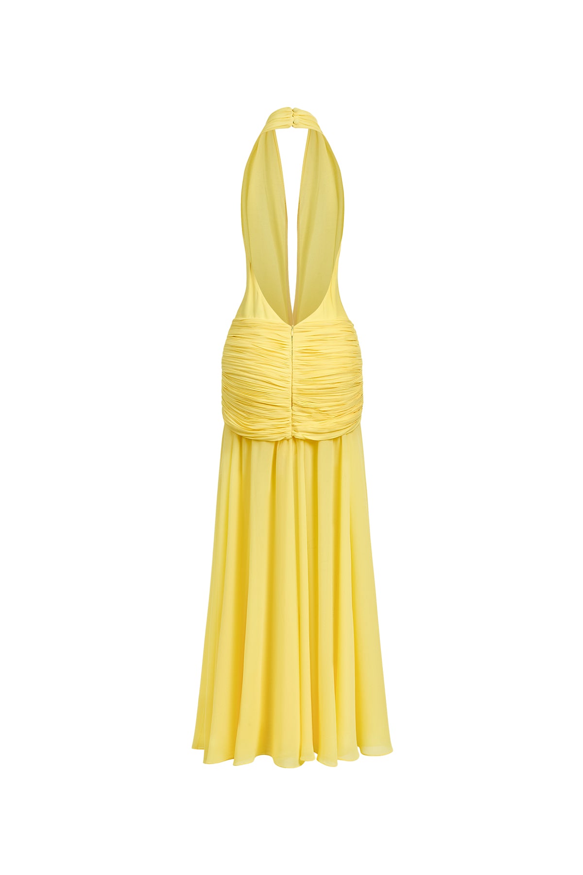 Alba Ruched Maxi Dress