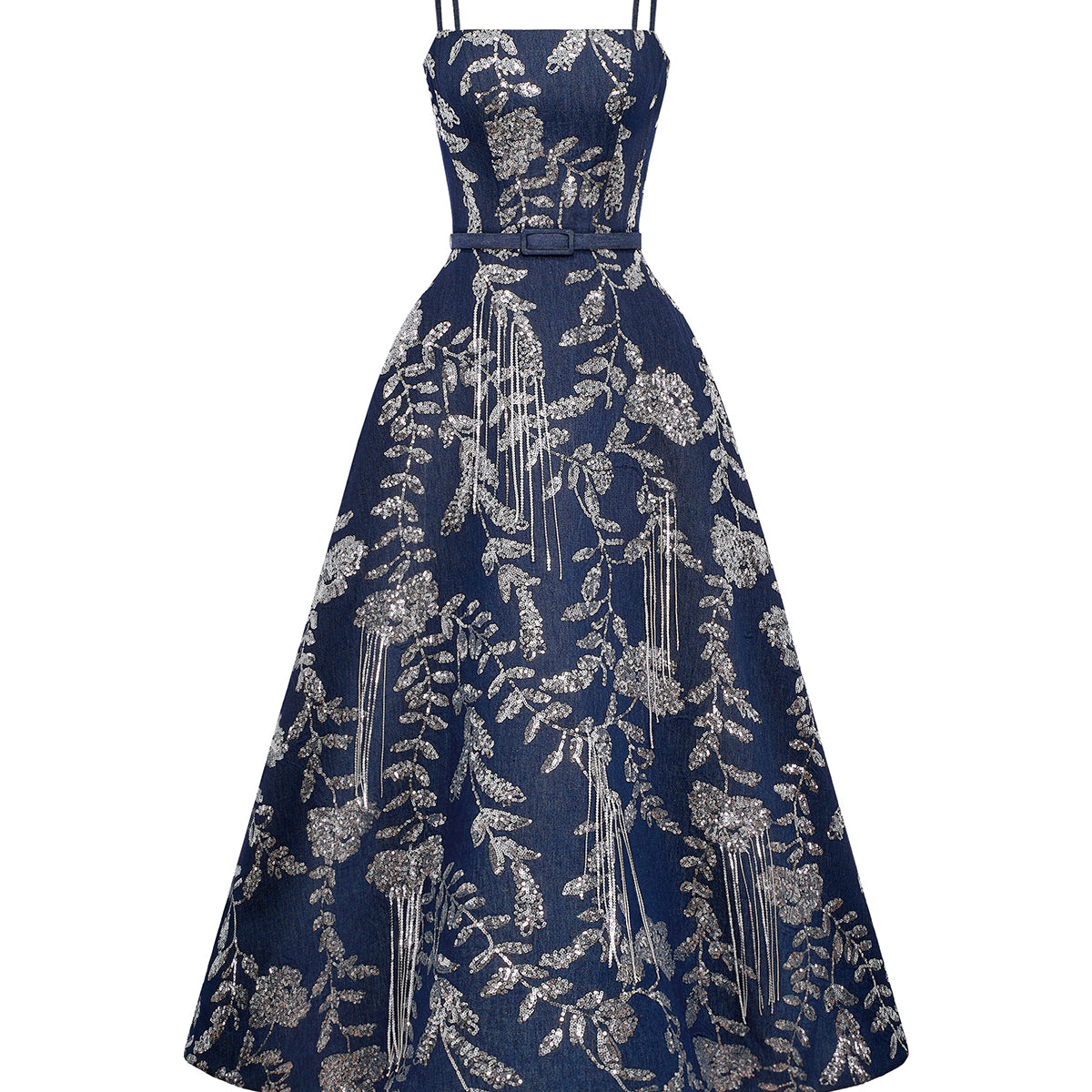 Babette Embroidery Midi Dress