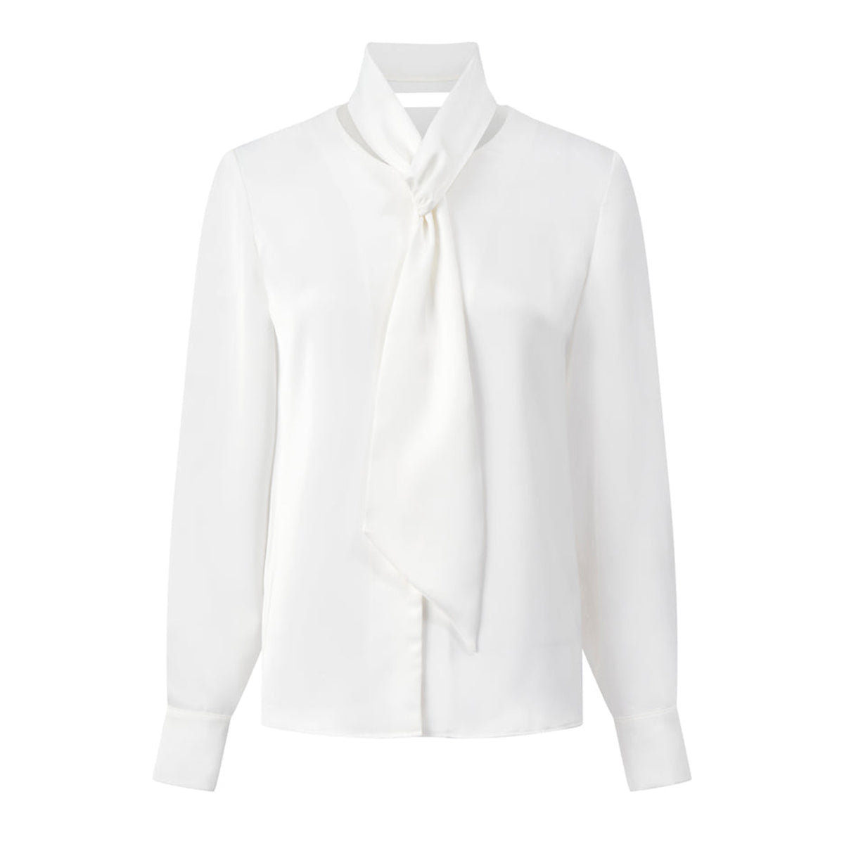 Garnet Tie Synthetic Silk Shirt