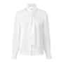 Garnet Tie Synthetic Silk Shirt