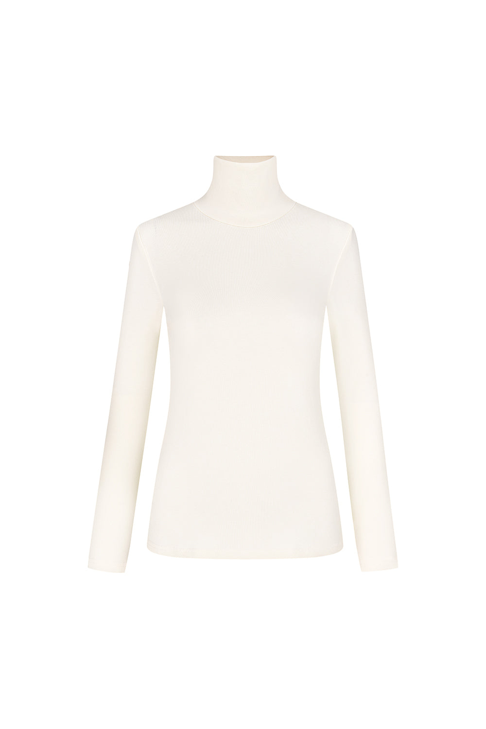 Grove Bodycon Turtle Neck Wool Blend Top