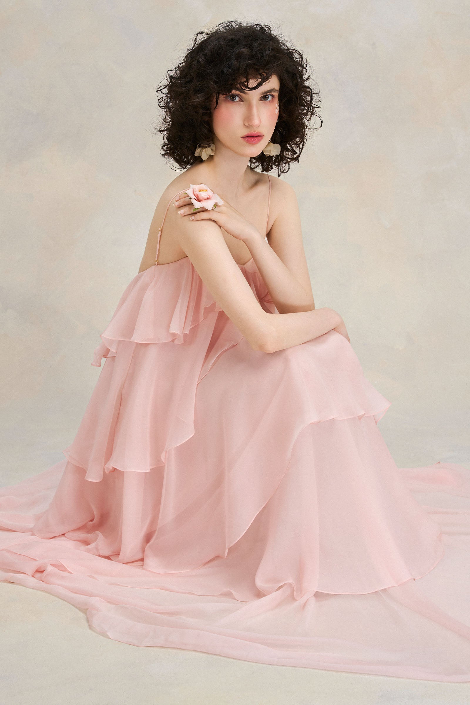 Rosemary Ruffle Maxi Dress