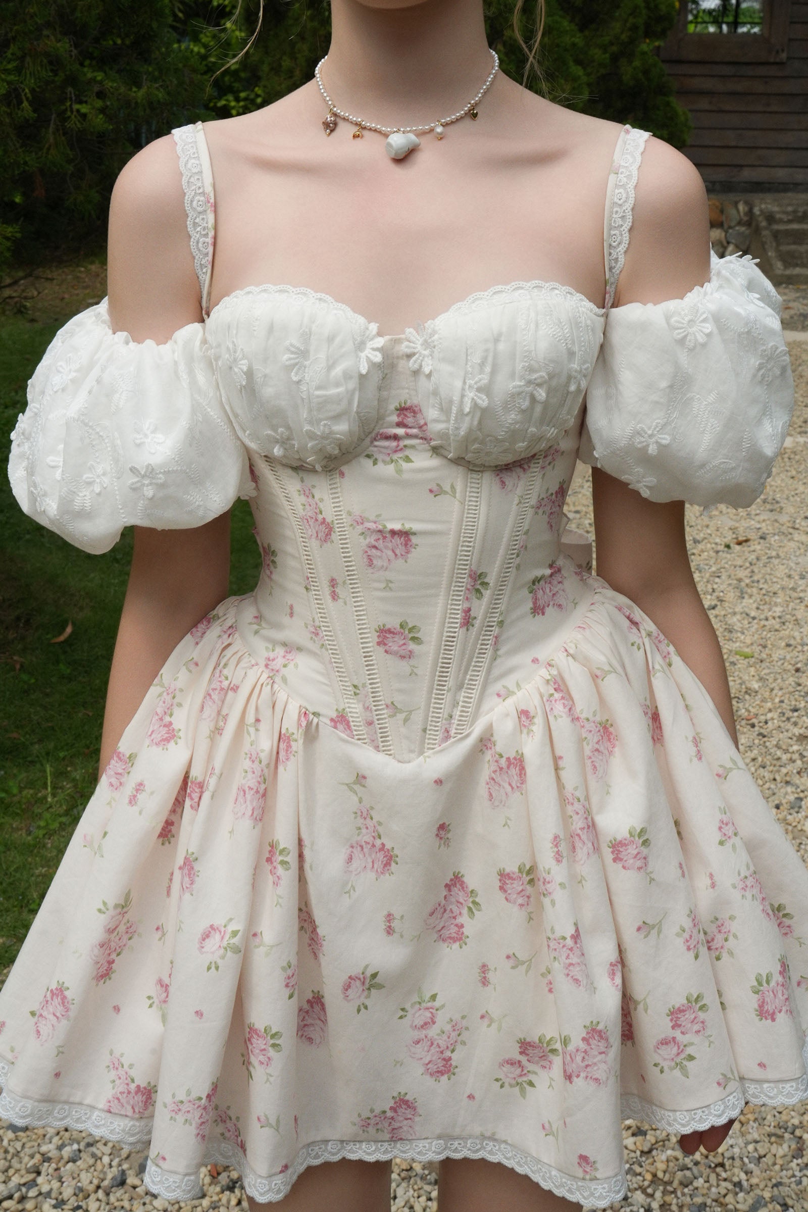 Roselune Sweetheart Mini Dress