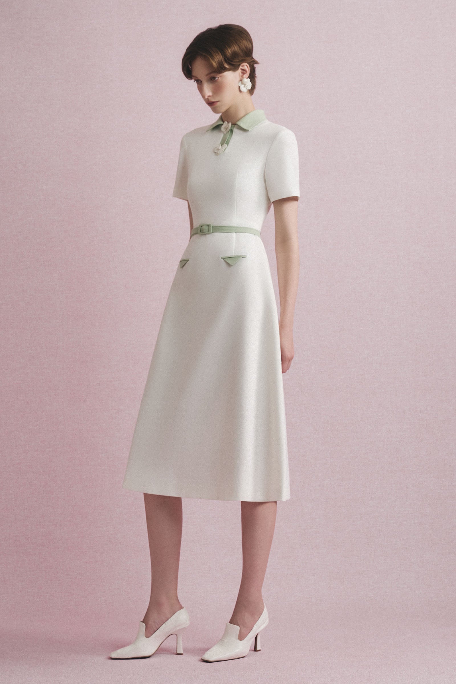 Pocca A-line Midi Dress