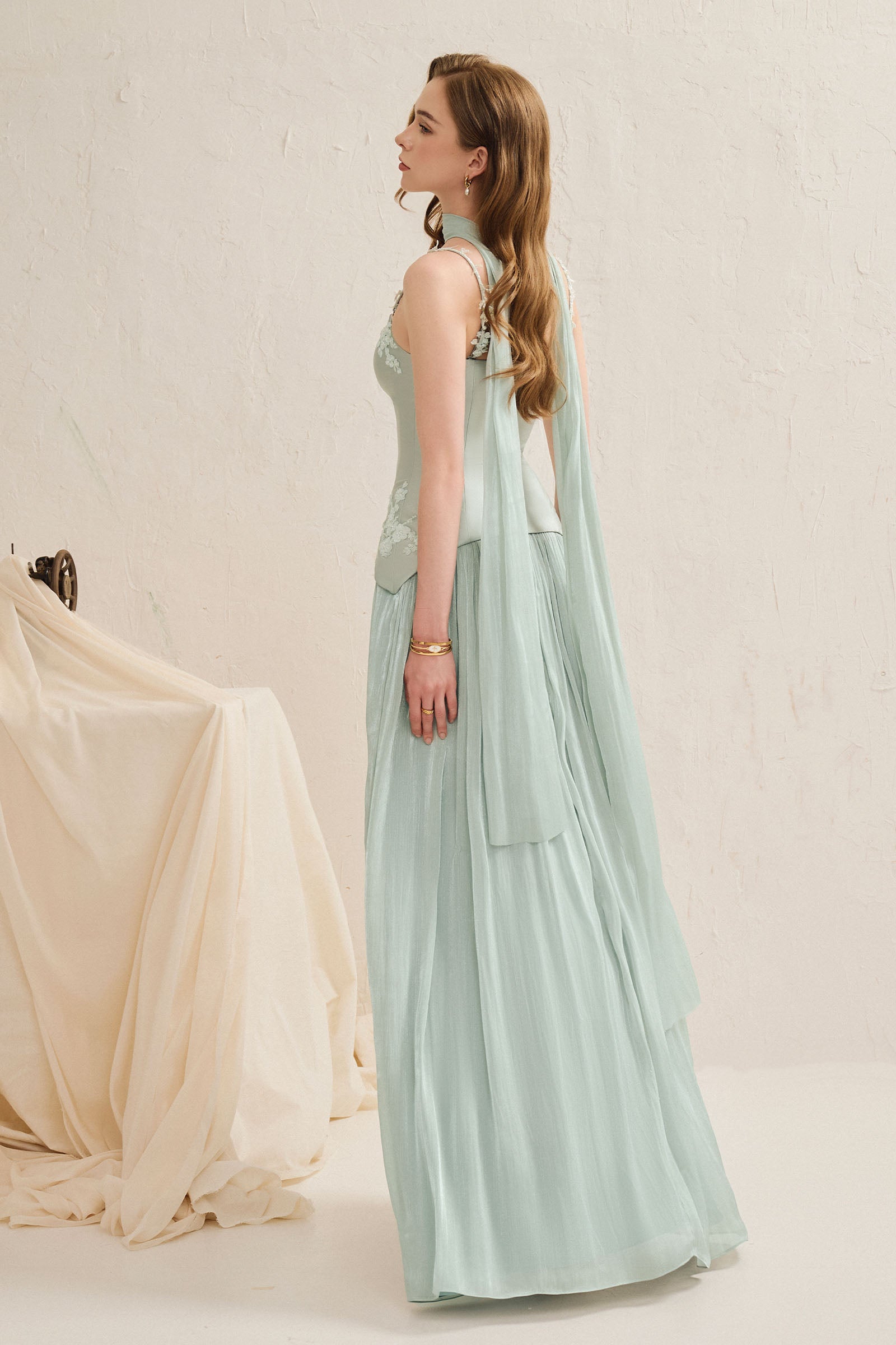 Mary Sweetheart Maxi Dress