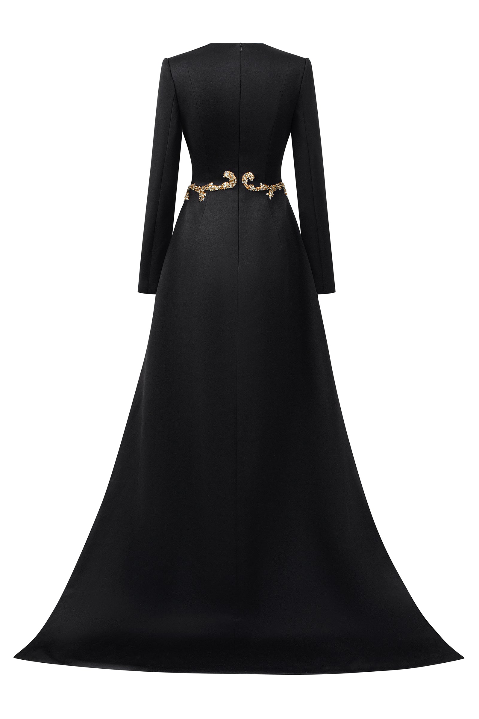 Juliette Peplum Maxi Dress