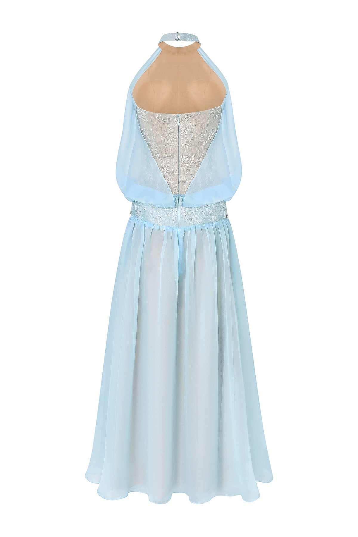 Aster Blouson Maxi Dress