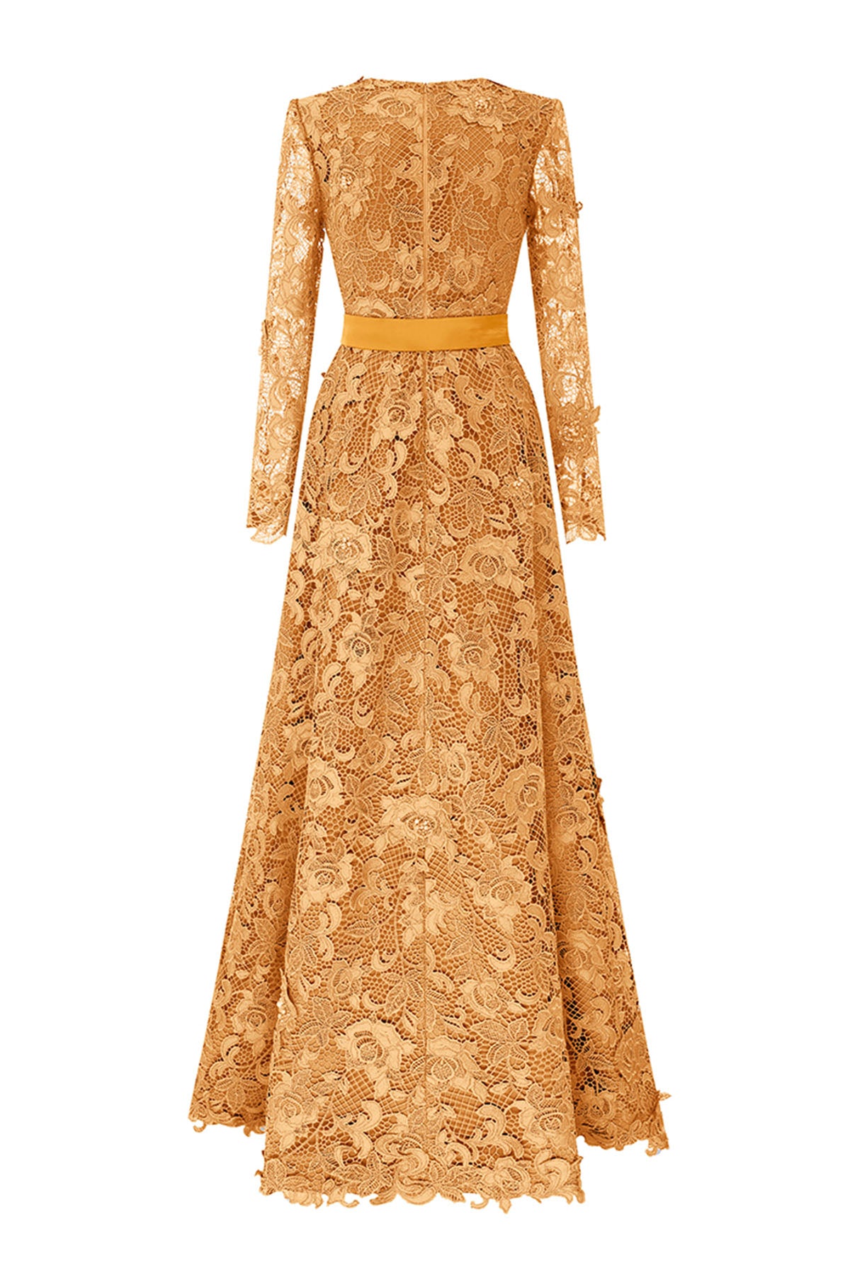 Noémie Trapeze Neck Maxi Dress