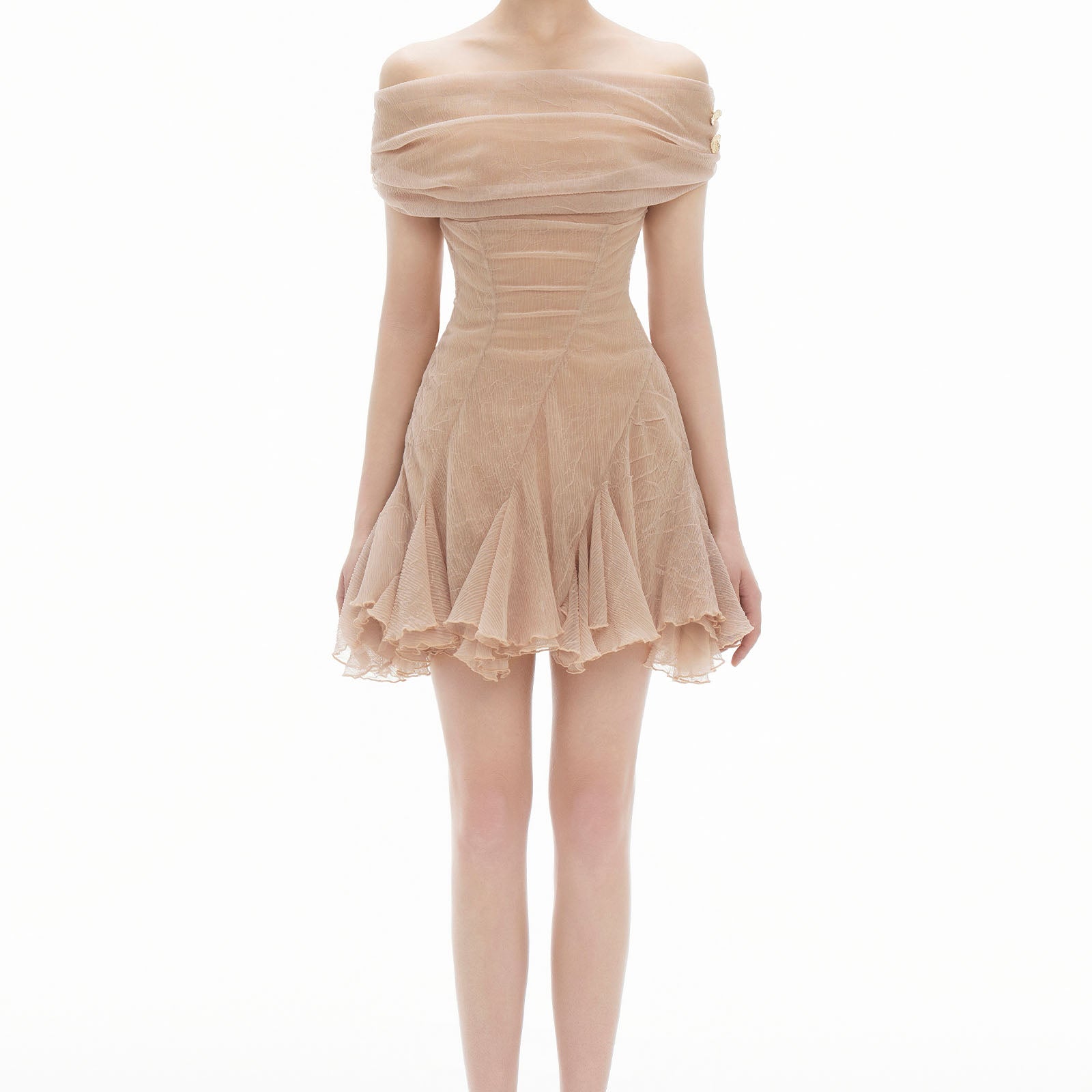 Amelia Off-Shoulder Mini Dress