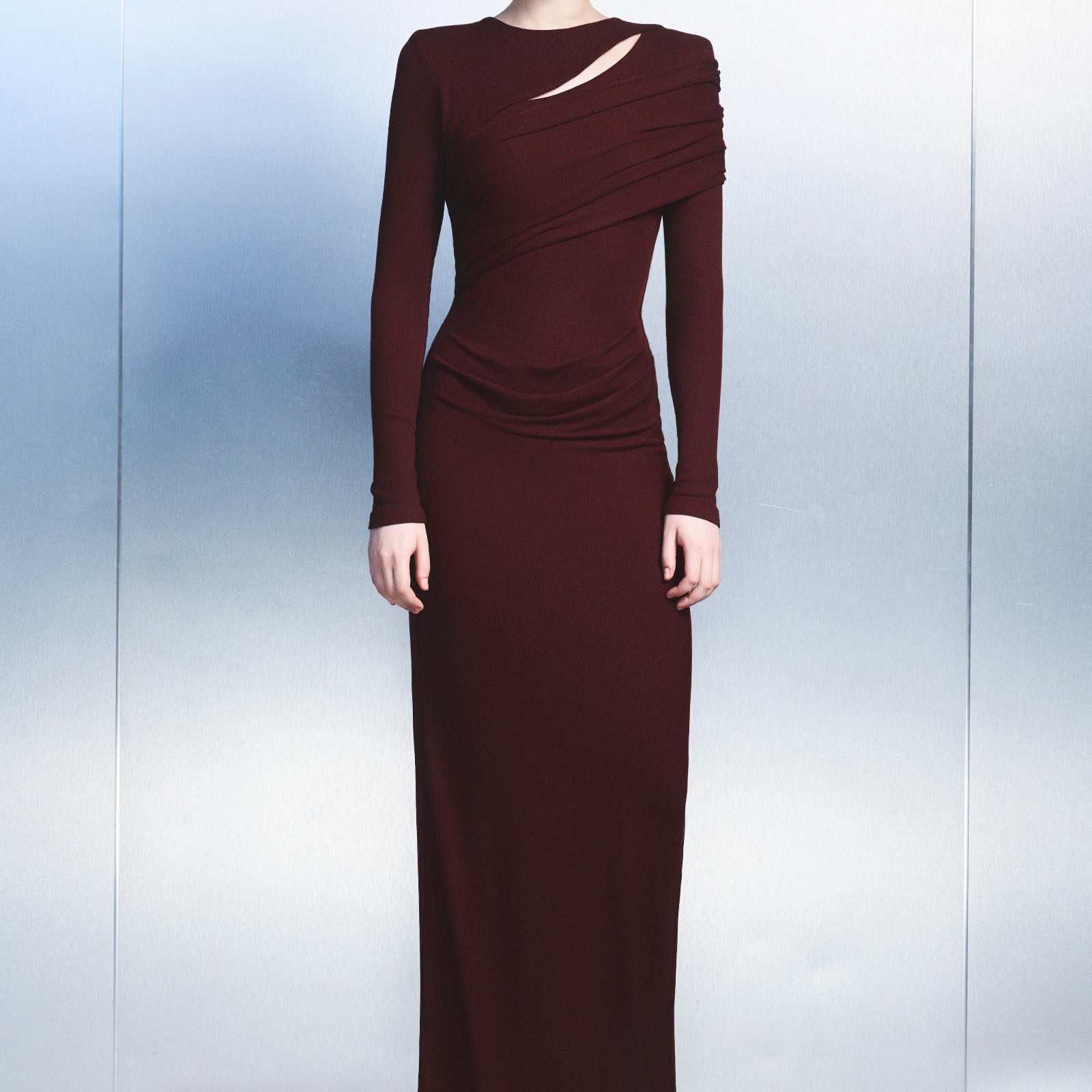 Zumie Draped Maxi Dress