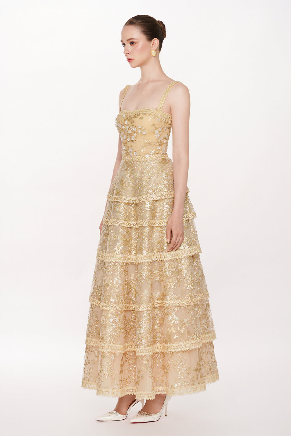 Elysia Sequin Maxi Dress