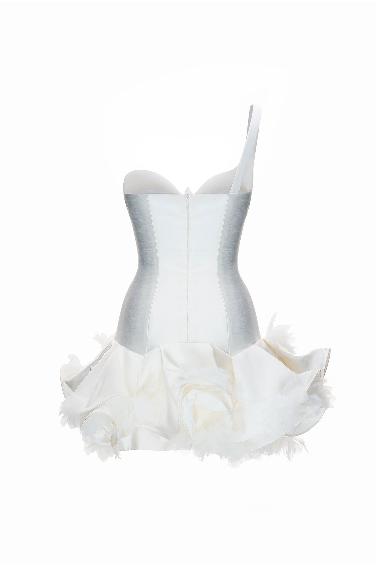 Blossom Bustier Puffy Mini Dress