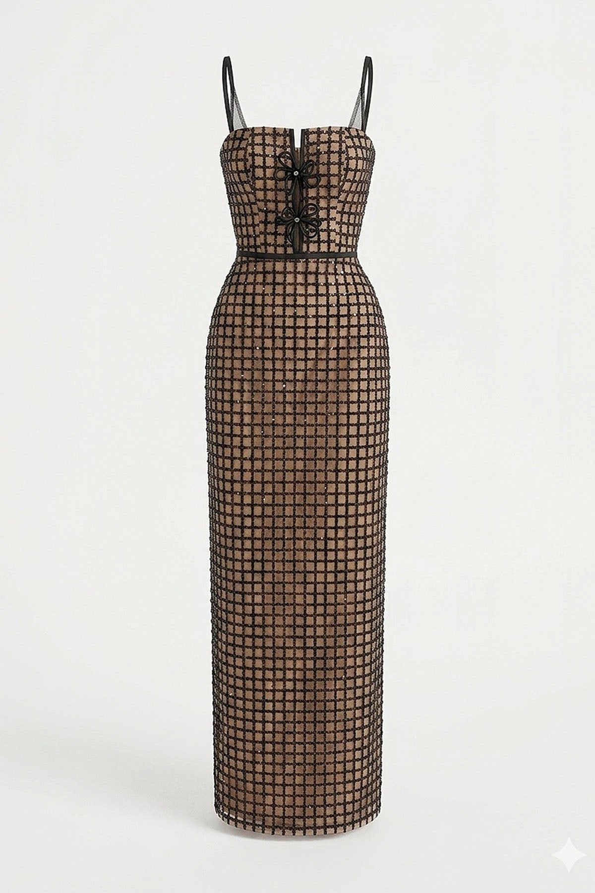 Odette Square Neck Maxi Dress