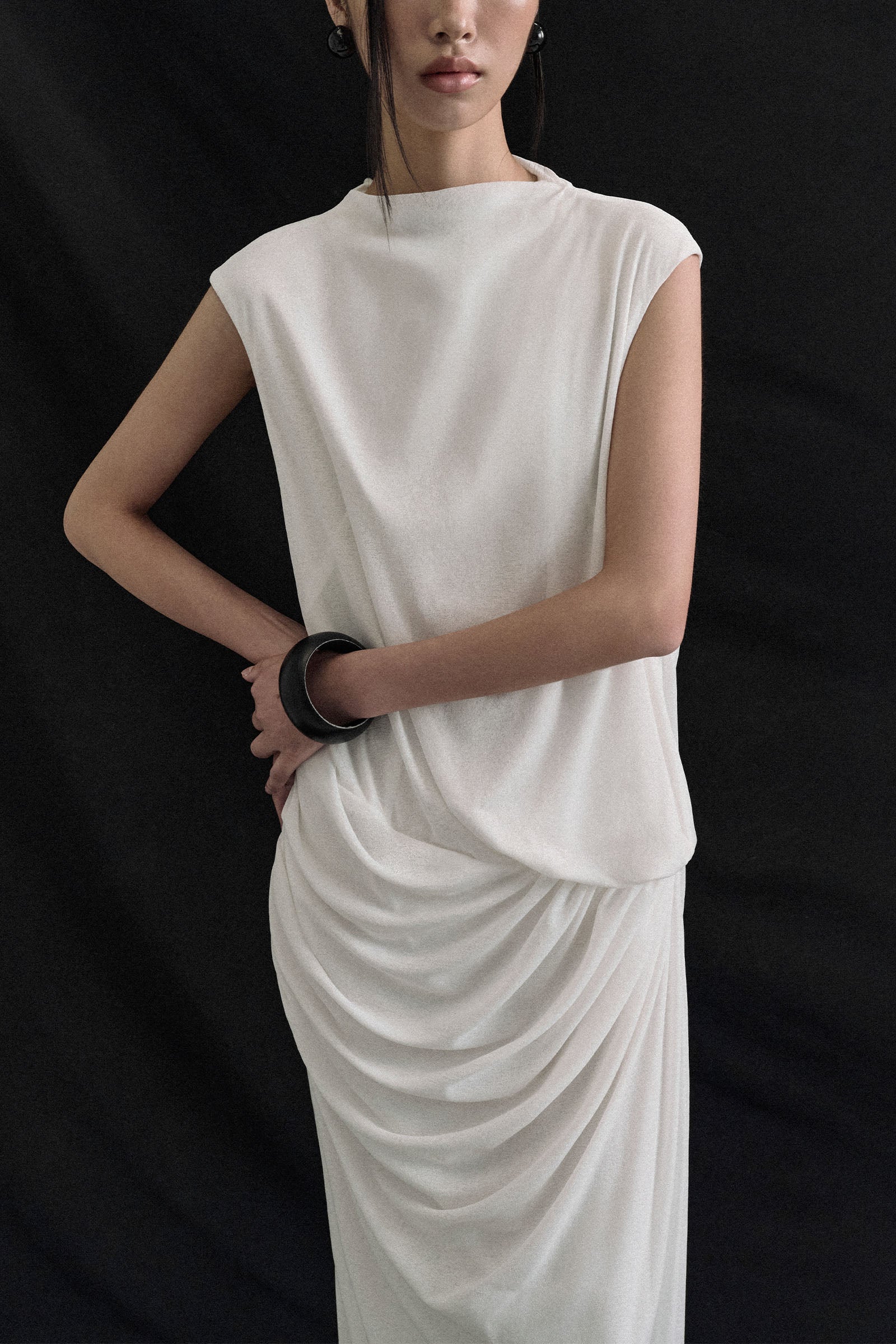 Mel High Neck Maxi Dress