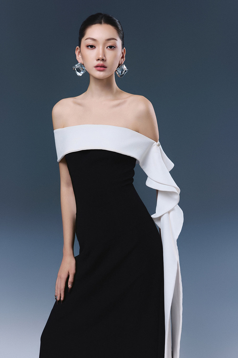 Magnolia Off-Shoulder Maxi Dress
