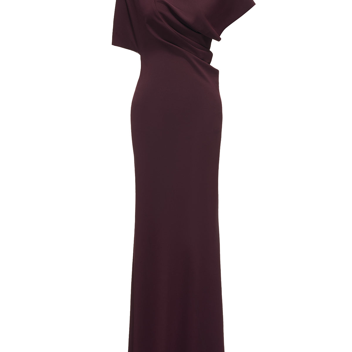 Thalassa Asymmetric Neck Maxi Dress