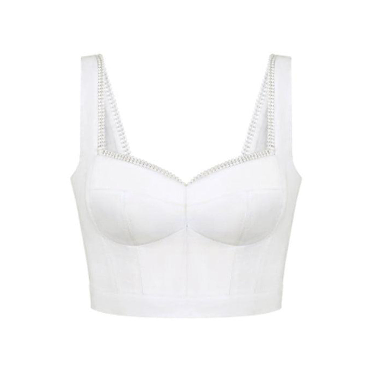 Miranda Bodycon Sleeveless Cotton Crop Top