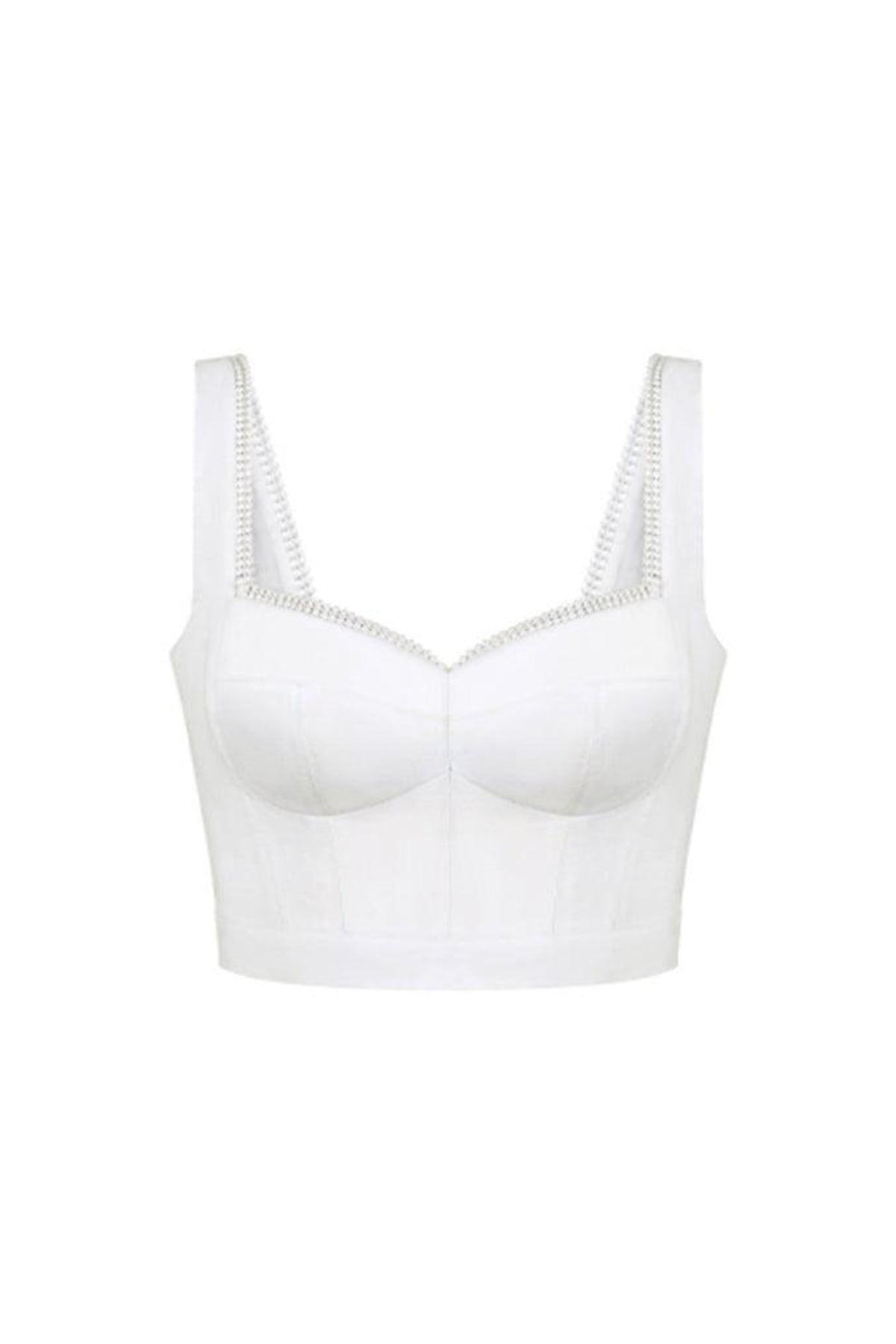 Miranda Bodycon Sleeveless Cotton Crop Top