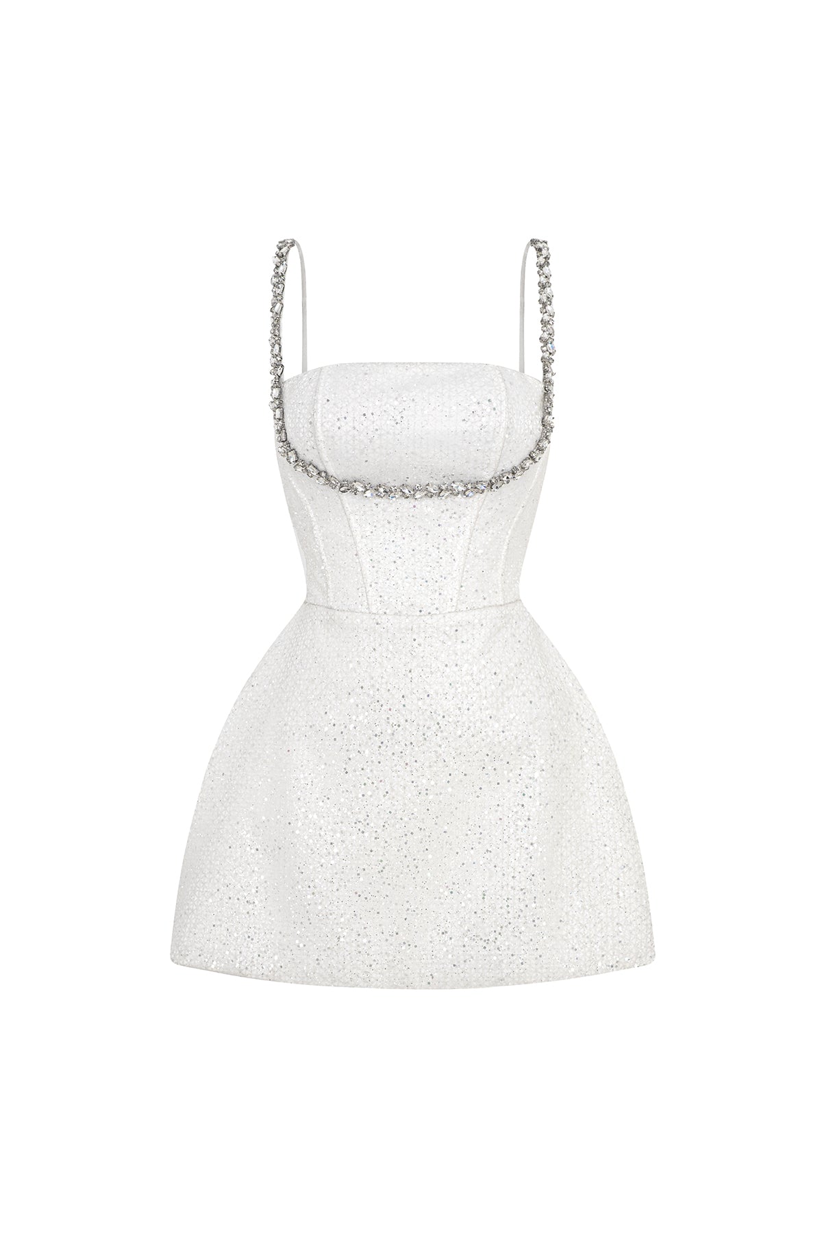 Diamond Bead Mini Dress
