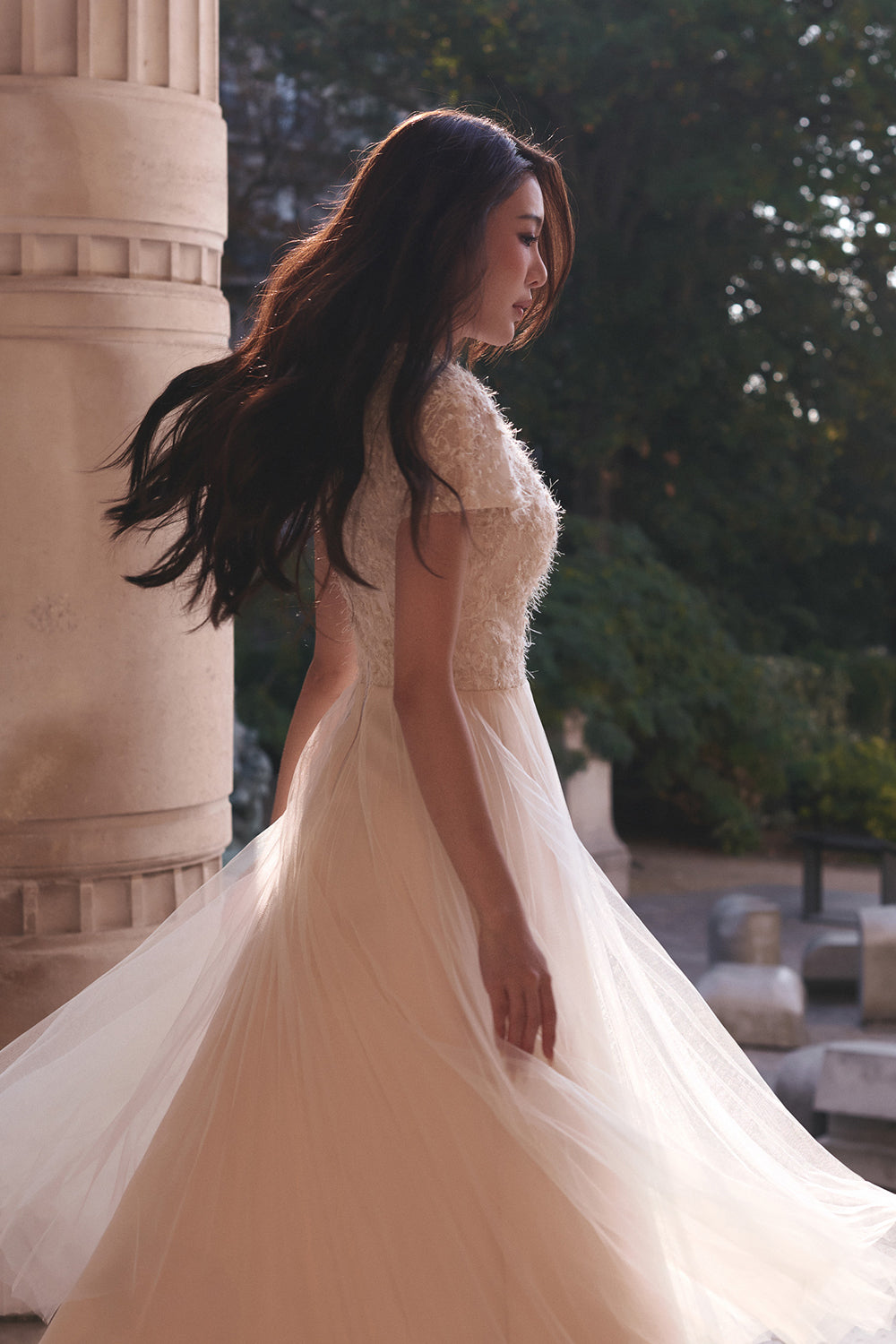 Sona Pleated Midi Dress