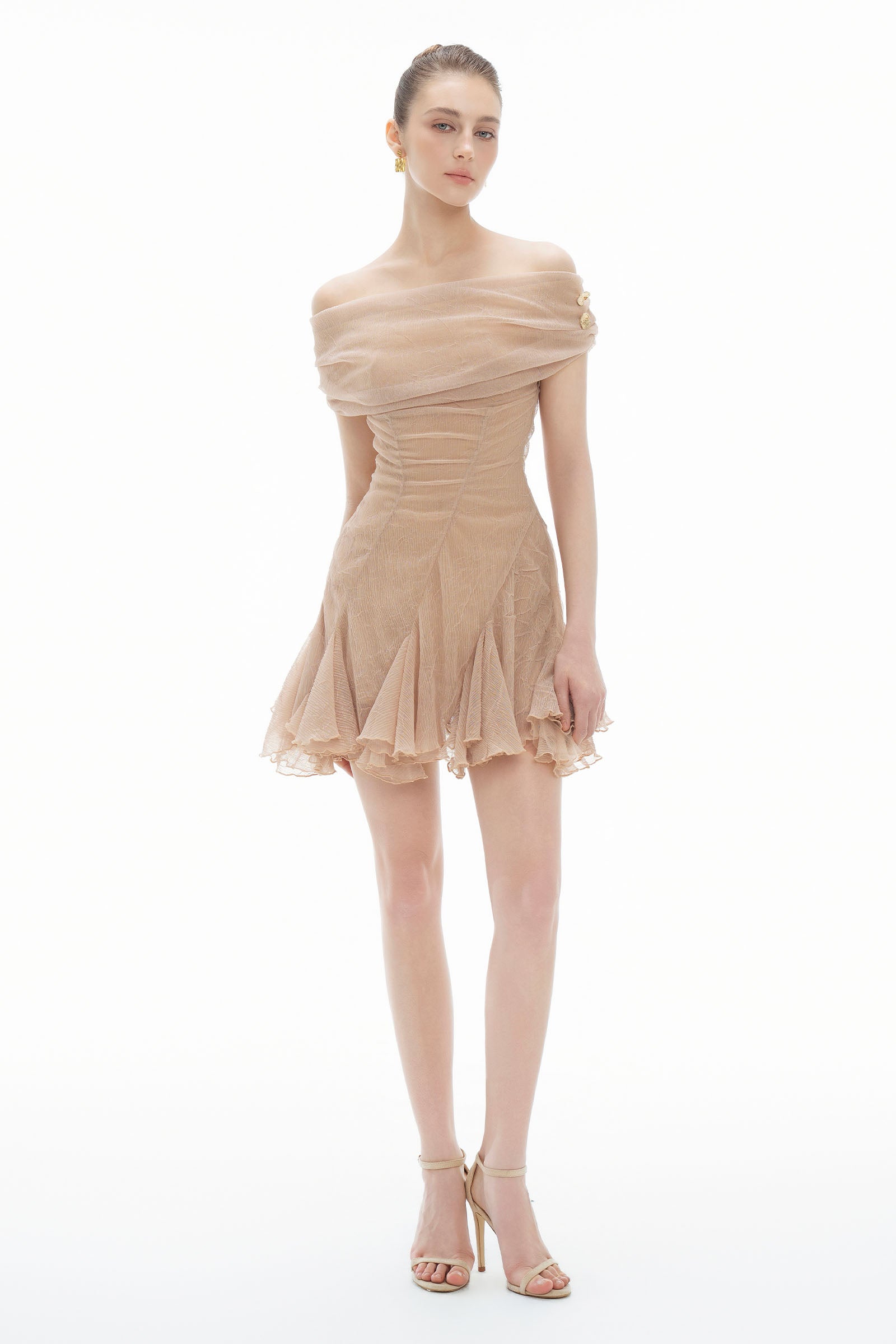 Amelia Off-Shoulder Mini Dress