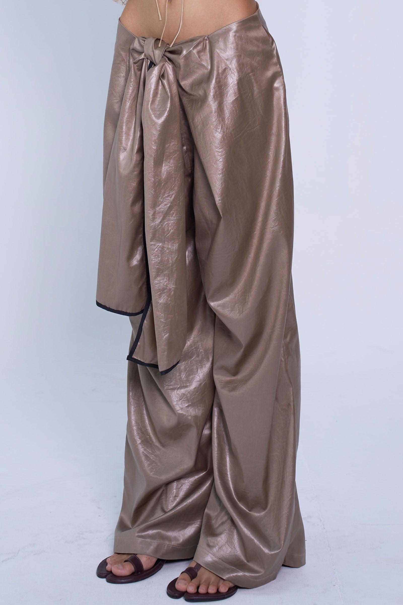 Hao Hon Ribbon Pants