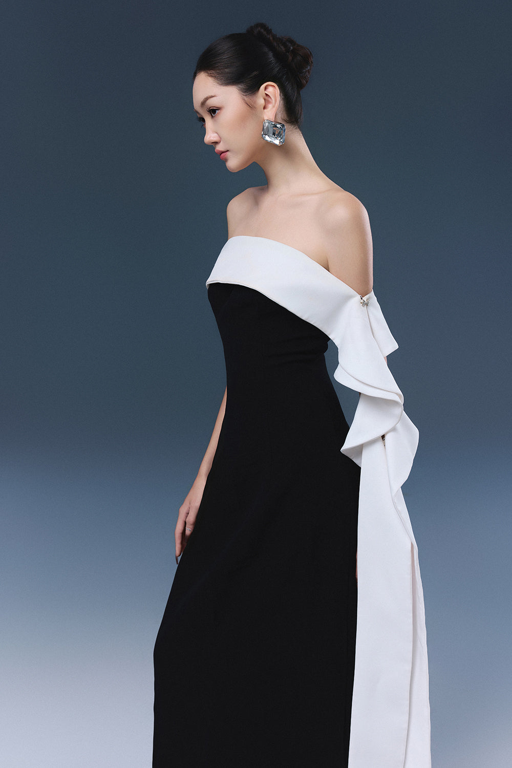Magnolia Off-Shoulder Maxi Dress