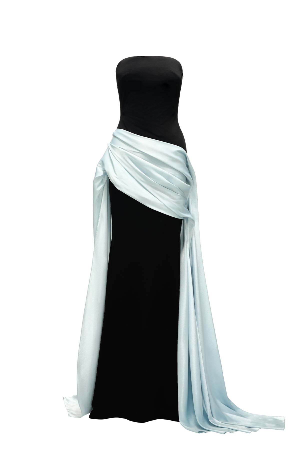 Lunor Draped Maxi Dress