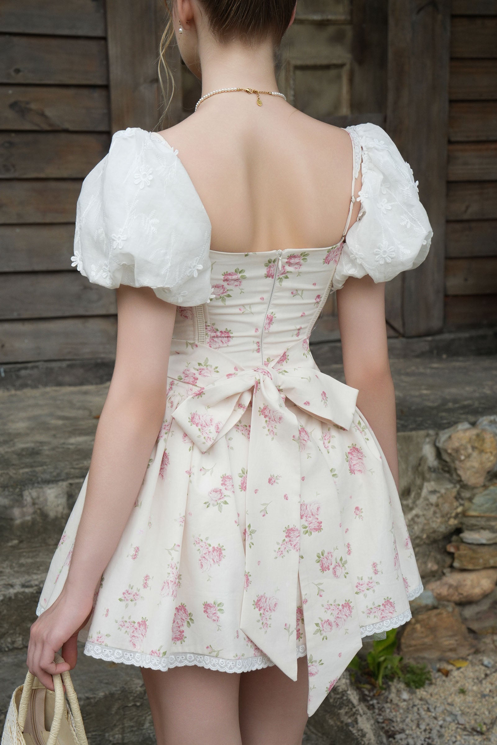 Roselune Sweetheart Mini Dress