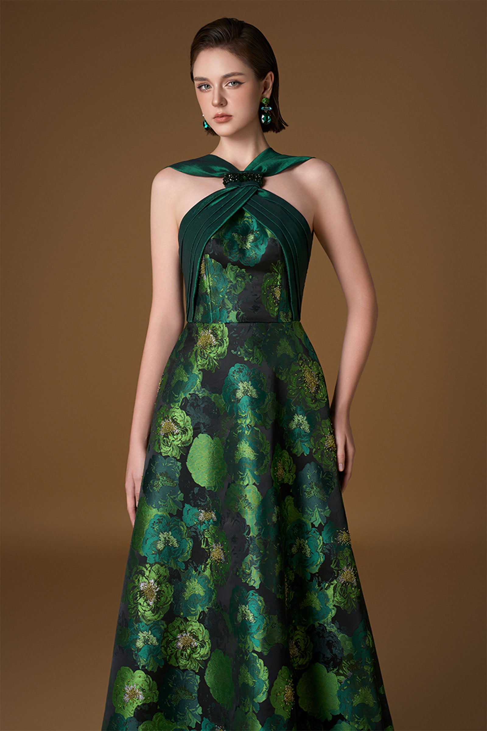 Veya Crossover Maxi Dress