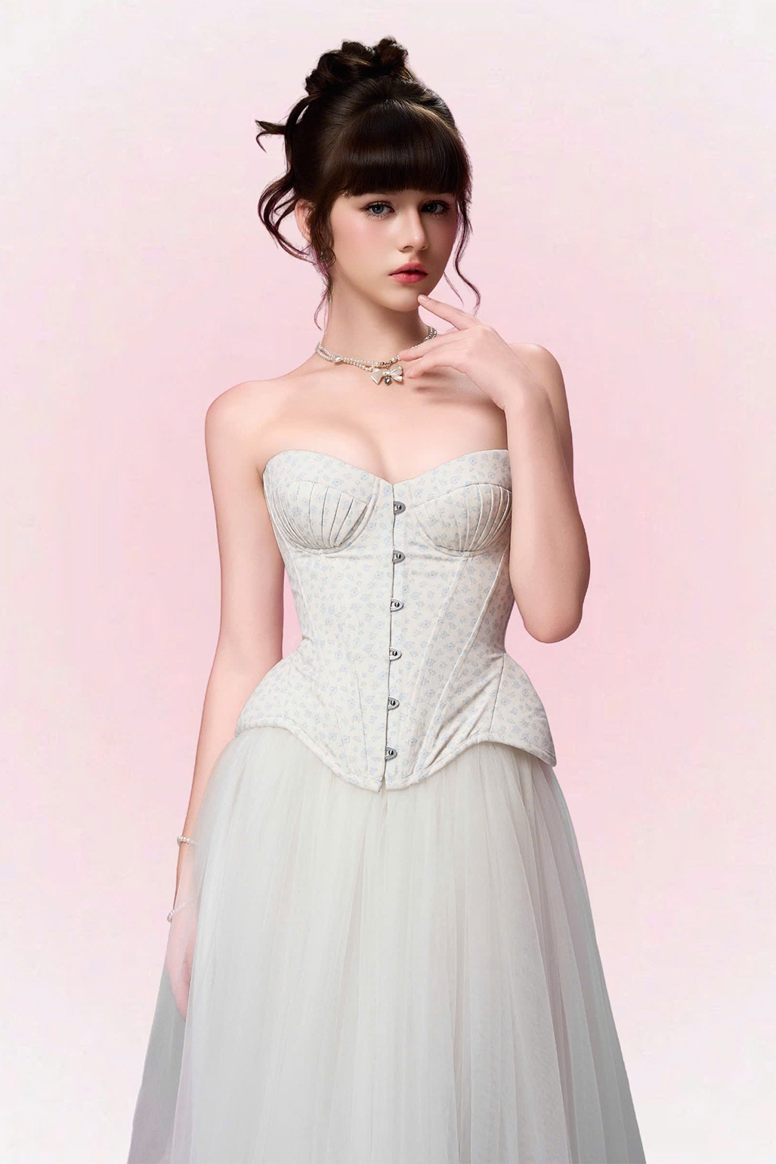 Meli Ball Gown Gathering Skirt