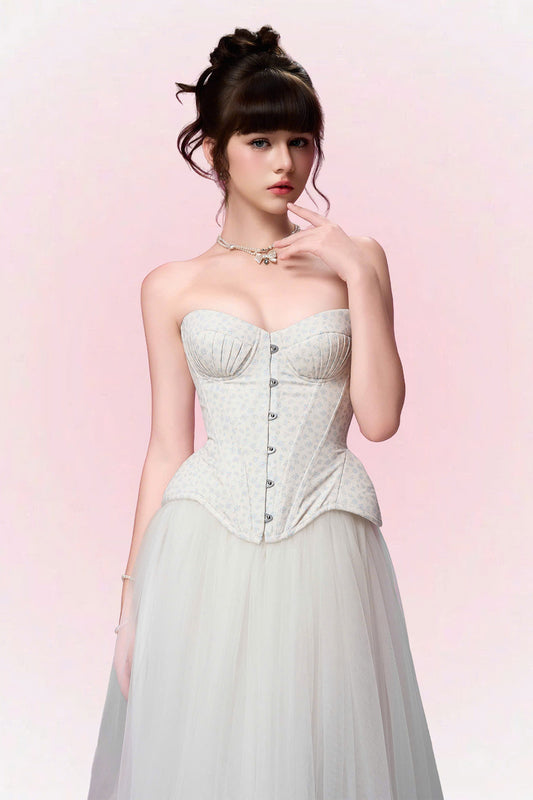 Dulcie Bodycon Pin Tuck Top