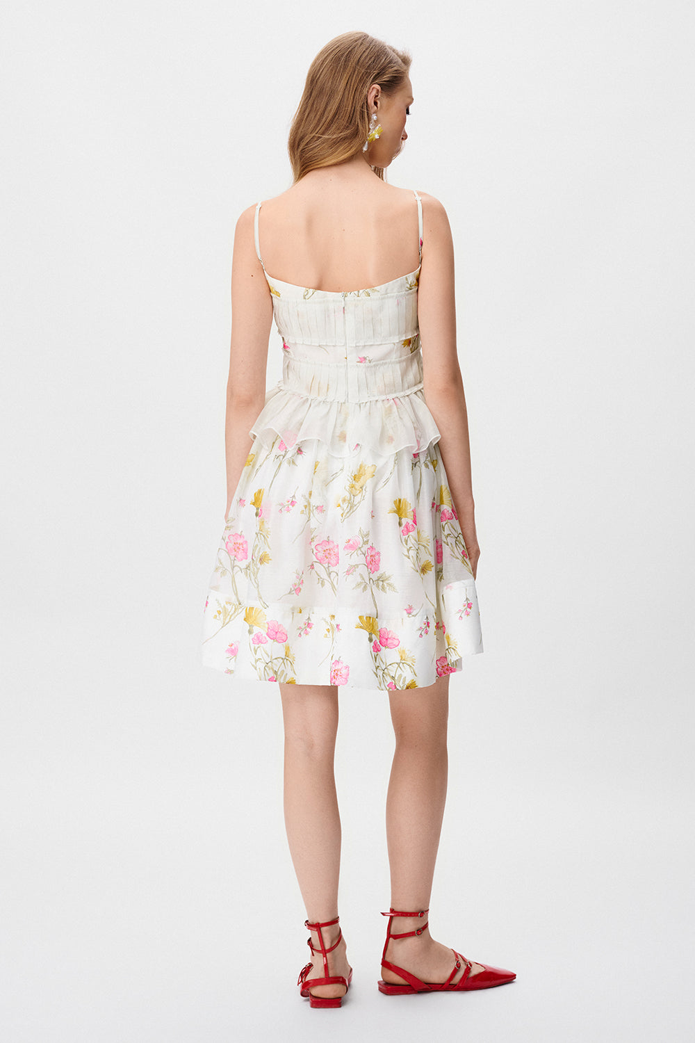 Zélisse Ruffle Mini Dress