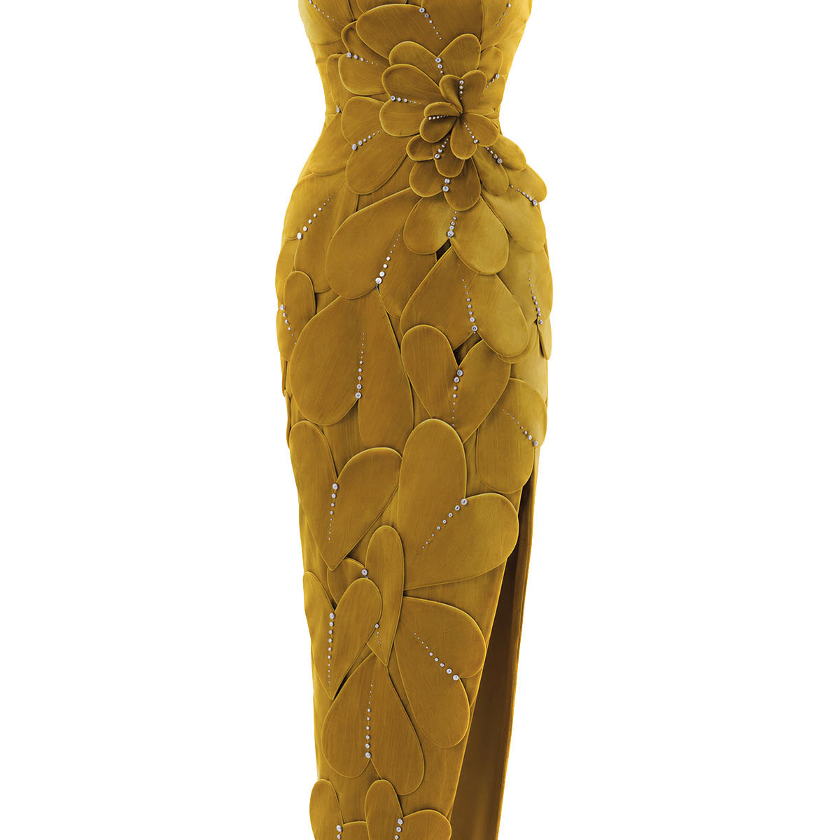 Orel Applique Maxi Dress
