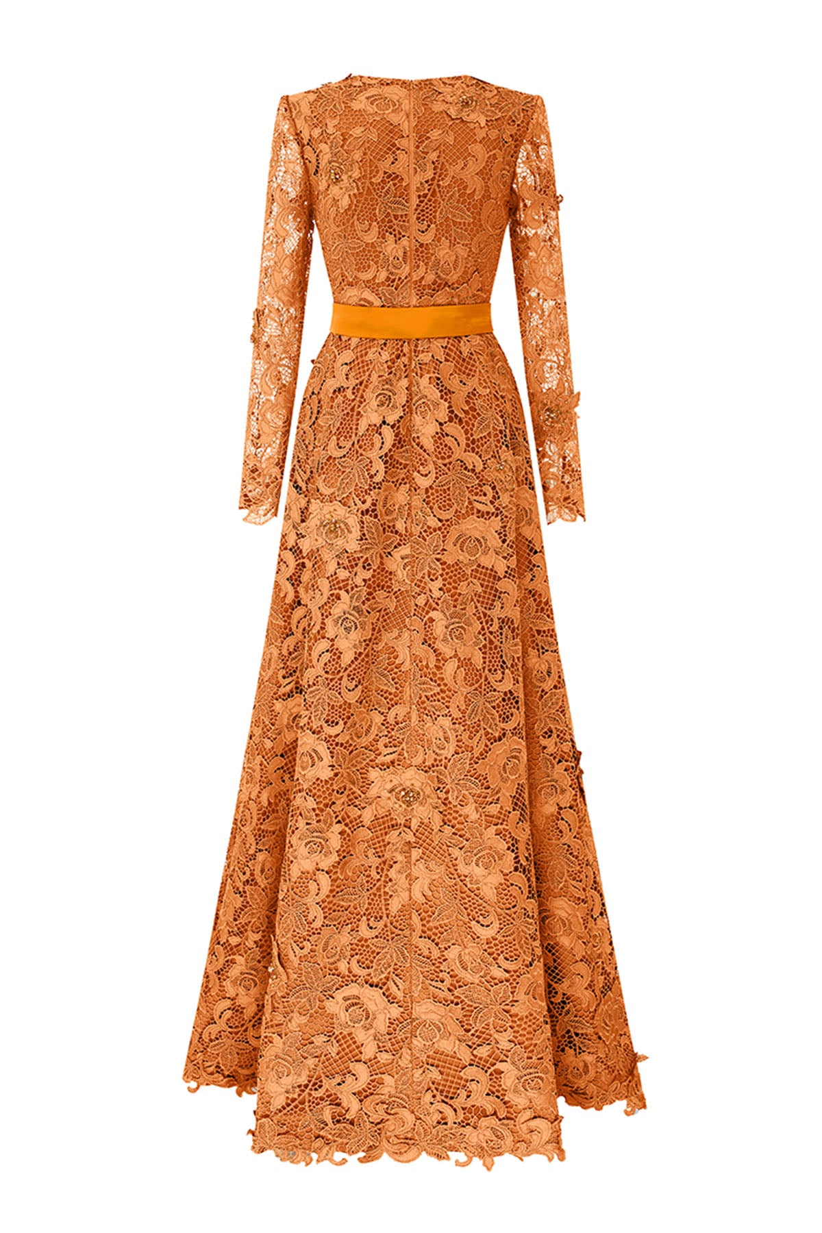 Noémie Trapeze Neck Maxi Dress