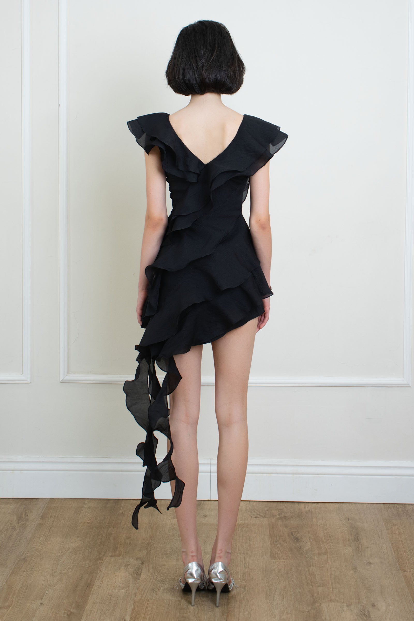 Florette Ruffle Mini Dress
