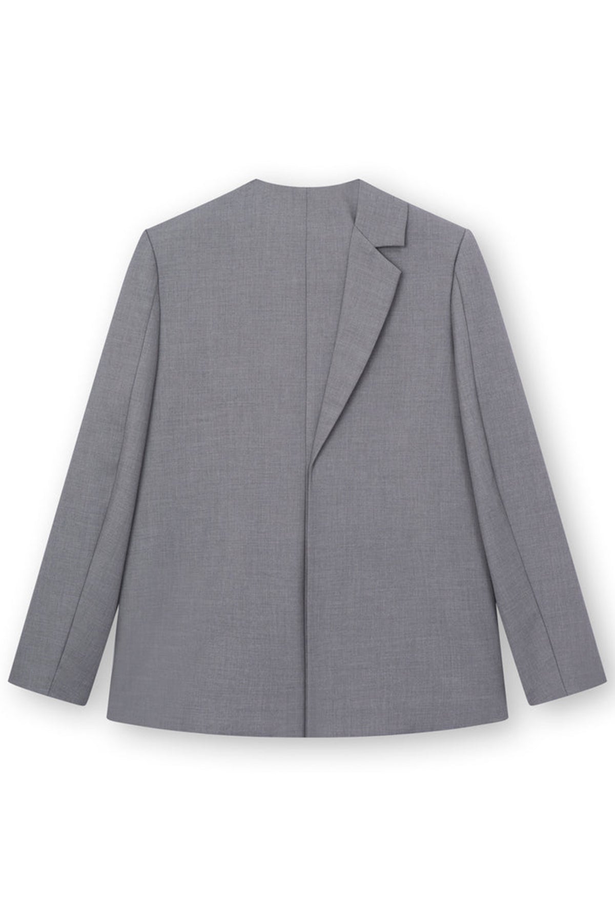 Crimson Straight Bamboo Blazer