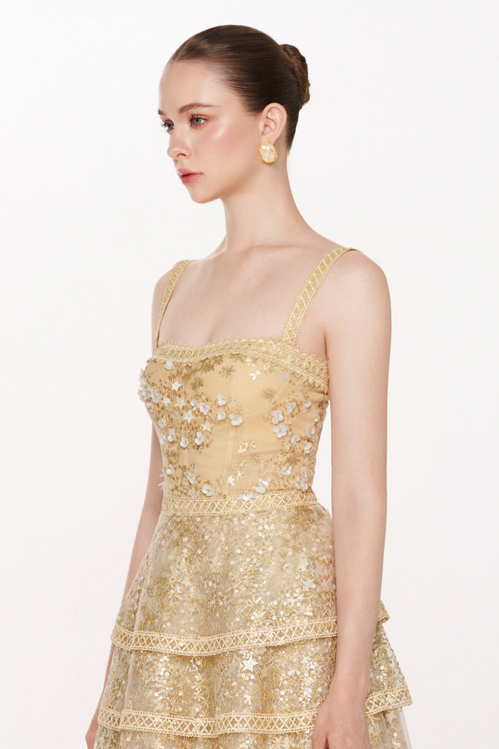 Elysia Sequin Maxi Dress